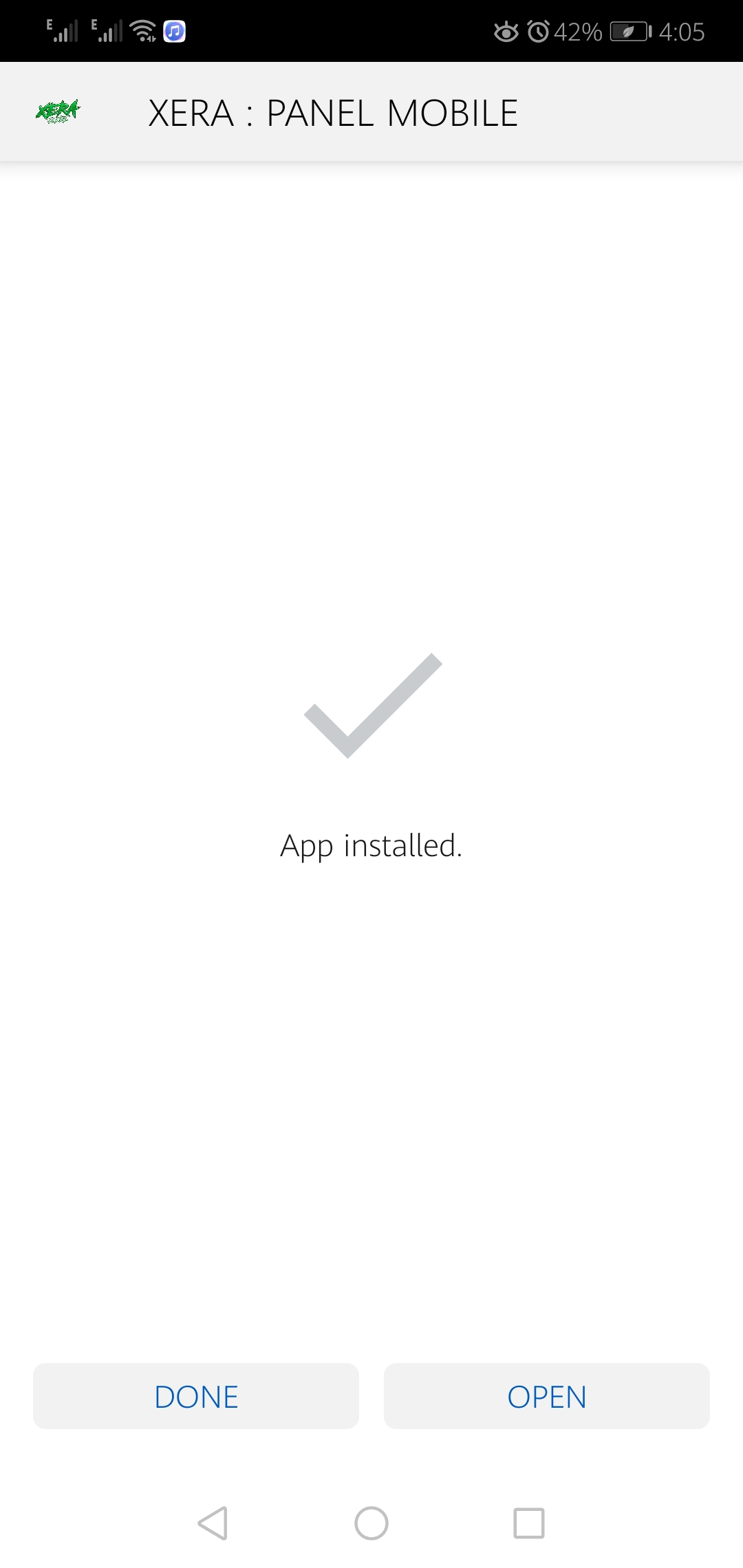 Screenshot of Xera Panel Download